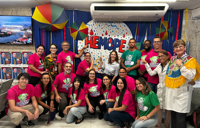 Servidores da Secretaria Estadual de Meio Ambiente aderem à campanha do Hemope para doação de sangue