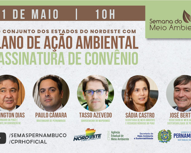 Pernambuco abre a Semana do Meio Ambiente em ato conjunto com estados do Nordeste