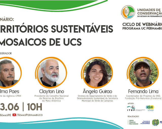 Webinário: Semas debate constituição e gestão de territórios sustentáveis